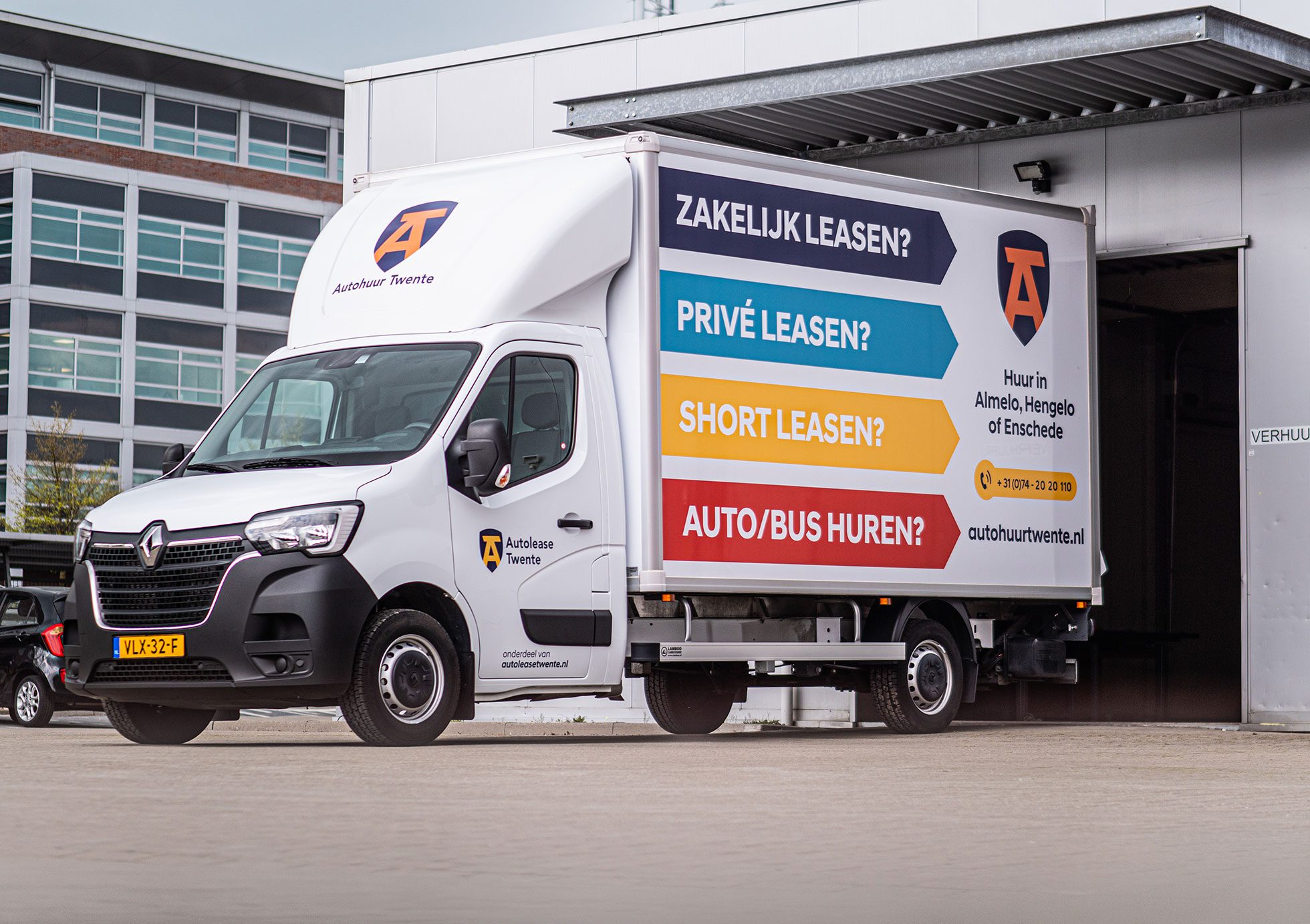 bakwagen met laadlift